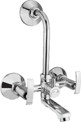 Shine FF Wall Mixer Telephonic with Bend (SF-118)